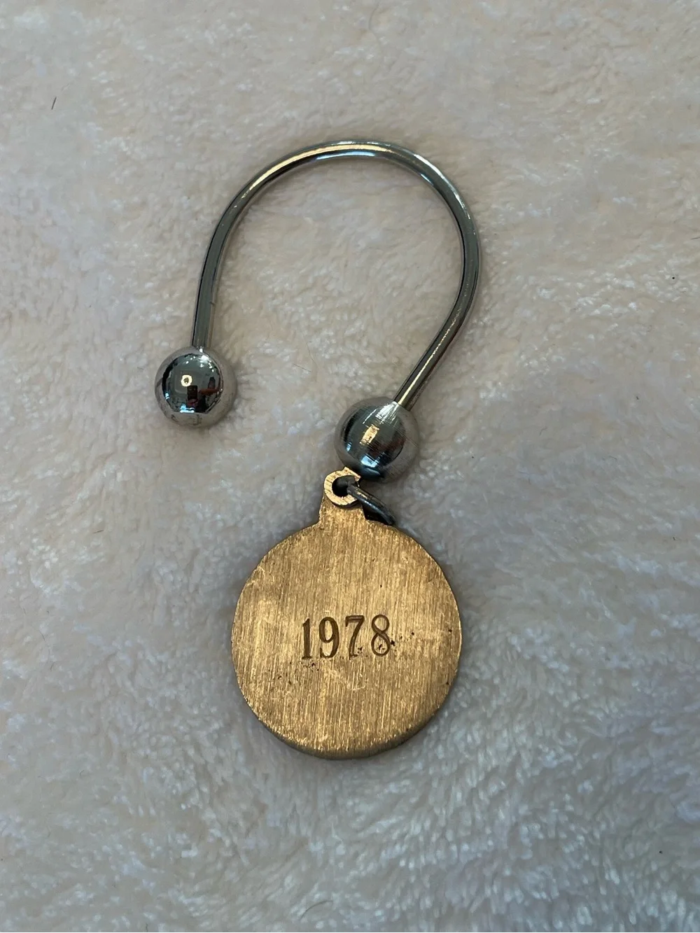 Men’s Vintage and Unique 1978 Freemason Keychain